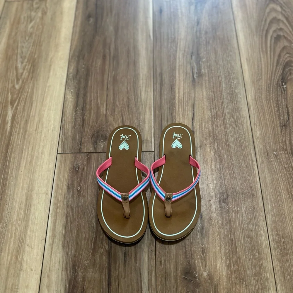 Reef youth girls devy sandals size 13/1
